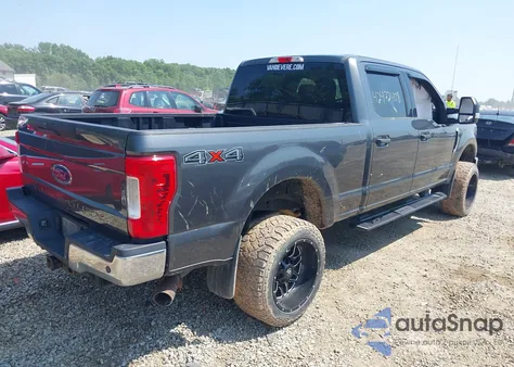 2018 Ford F-250 Xlt from USA, damaged, VIN 1FT7W2B60JEB63939